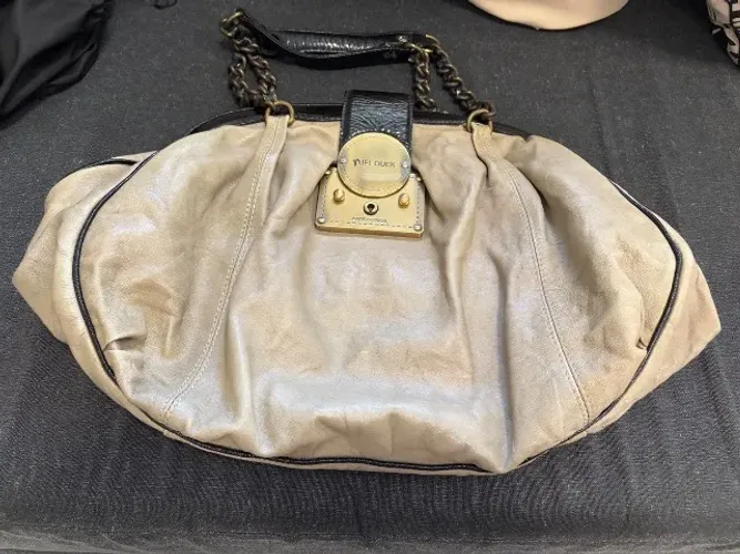Bolsa Tufi Duek Cinza - Original - Muito nova