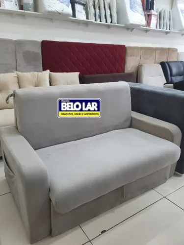 Sofá cama Retrátil Com Baú