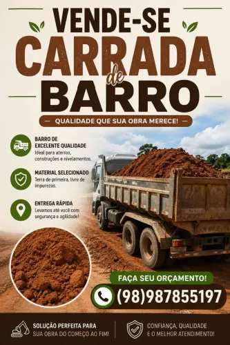 VENDE SE CARRADA DE BARRO