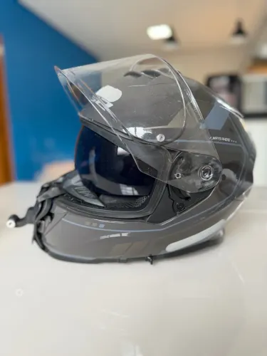 Capacete LS2 Storm FF800 (Tam 62) + Suporte GoPro | Aceito Cartão