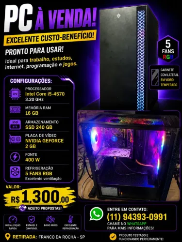 Pc a venda