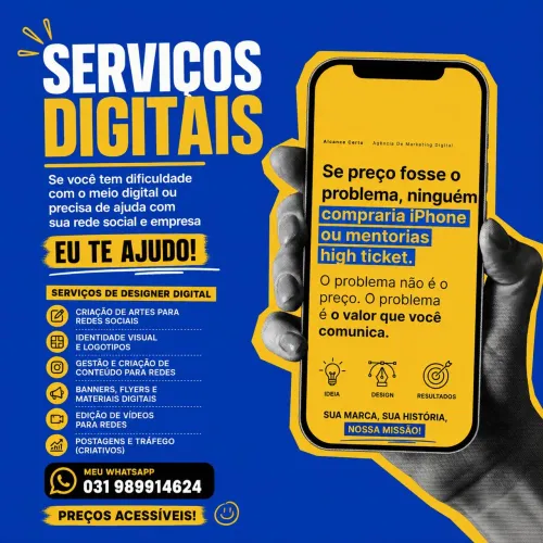 Serviços Digitais - Redes Sociais - suporte