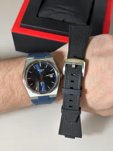 Relógio Tissot Prx 40mm Quartz + pulseira extra