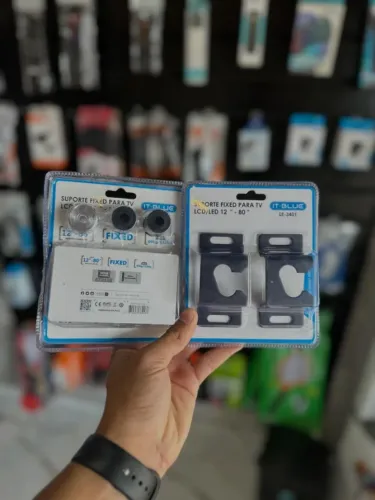 Suporte de parede FIXO, suporta até 80P.