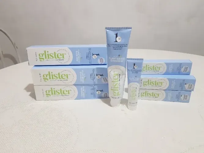 Creme Dental Pasta De Dente Glister 200g com Flúor