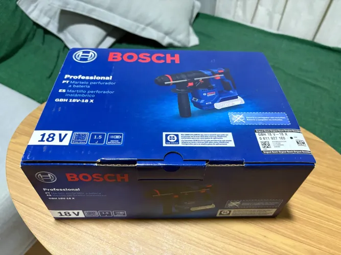 Bosch Martelete Perfurador Profissional GBH 18V-18 X - Novo/Lacrado