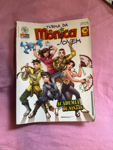 gibi turma da Mônica jovem academia de ninjas