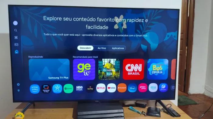 Tv 50' polegadas Samsung com Game Hub 2024