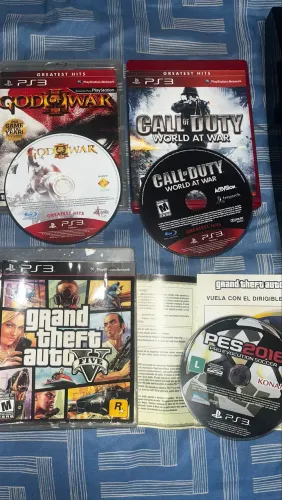 PLAY STATION 3 + JOGOS ORIGINAIS