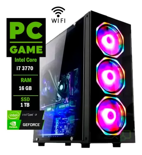 PC gamer Intel i7 ssd 1T monitor 24' 280hz Rtx3060