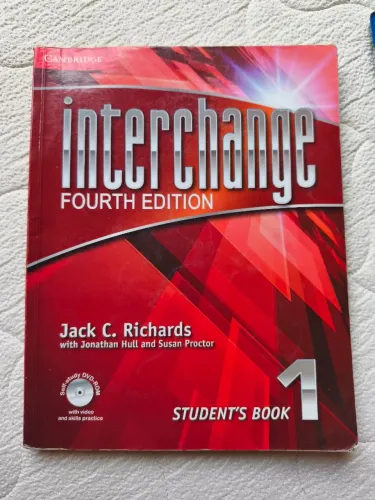 Livros interchange students book 1° e 2° unidade