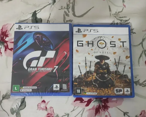 Ghost of yotei e gran turismo 7 PS5