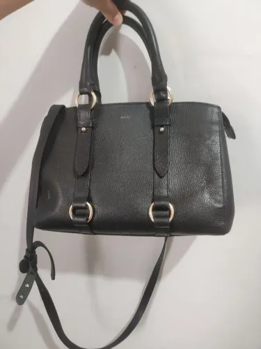 Bolsa Arezzo em Couro Legítimo Preta - Semi Nova, Impecável.