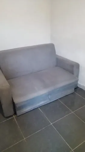 Sofá cama casal com baú