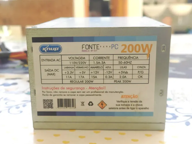 Fonte Pc 200w