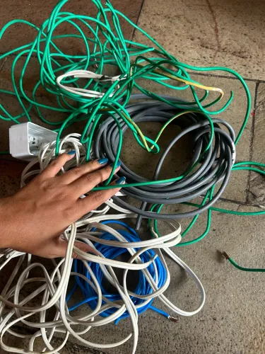 Cabos de cobre diversos