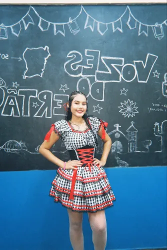 vestido junino