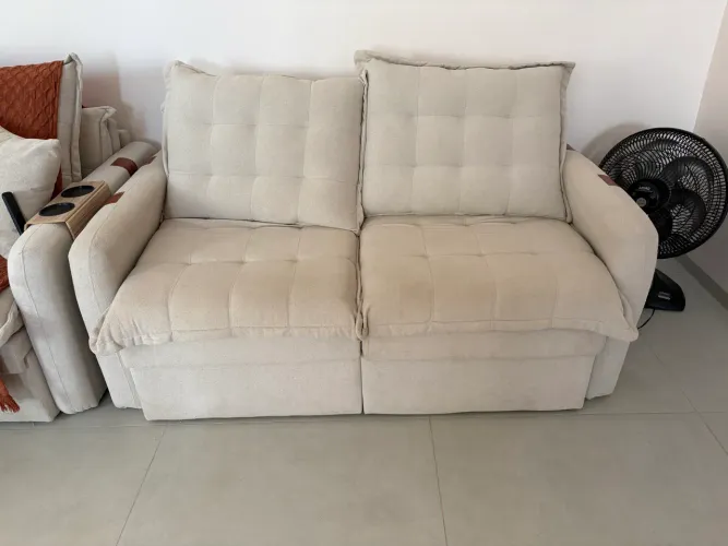 Sofá cama com Baú