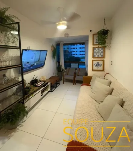 Jaqueira Residence (AE) | Com 59m² | 2 quartos | Com Closet | Na Tamarineira | Oportunidad