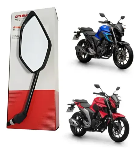 Espelho Retrovisor Esquerdo Fazer 250 Fz25 2018 A 2024