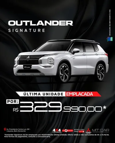 Mitsubishi Outlander Signature 2.4 4X4 AUT (híb) 2026