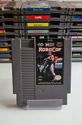 Jogo cartucho Robocop para NES Nintendinho 8bits 72 pinos