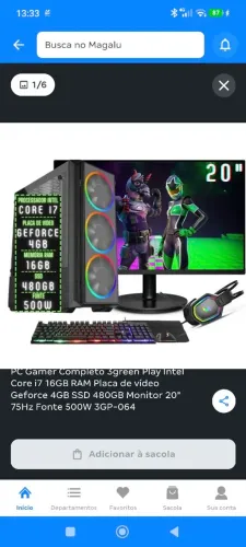 Pc Gamer i7
