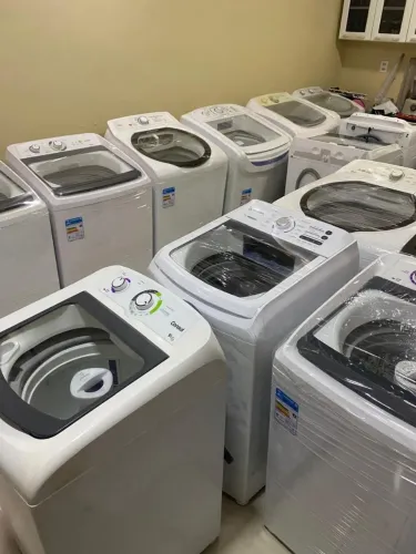 Máquina de lavar com garantia em até 12x no cartão