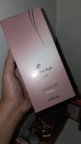 Hidratante Natura novo na caixa Natura Rose
