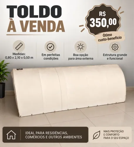 Toldo a venda