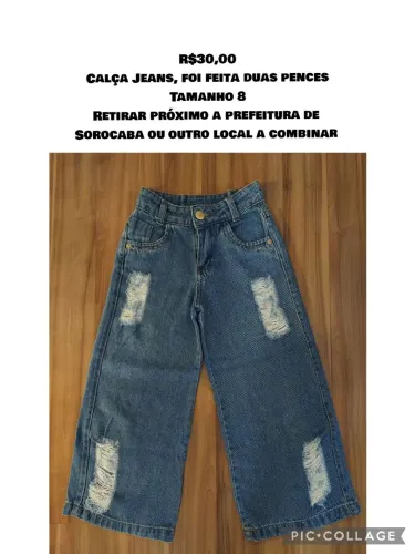 Roupa Menina Tamanho 8