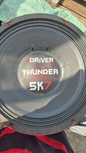 Auto Falante 7Driver 5k7 /12 Polegadas/ 2850w Rms