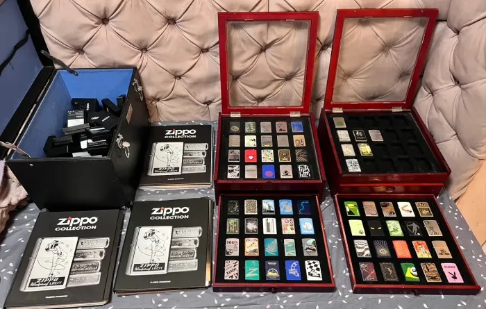 Coleção zippo nunca usados