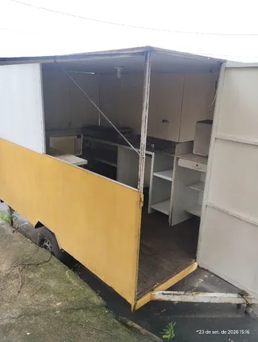 Trailer Equipado Pronto para Uso | Trailer para Lanches, Alimentação, Eventos e Negócios