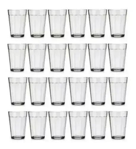 Jogo De Copos Americano 190ml - 24 Unidades Nadir Cor Copo