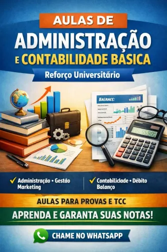 Aulas de Administração e Contabilidade Básica | Reforço Universitário