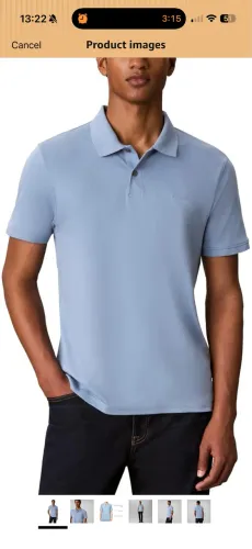 Polo Calvin Klein Original, tamanho G