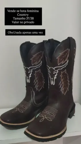 Bota texana unissex