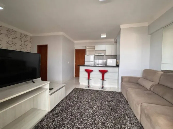 Flat mobiliado com 1 dormitório à venda, 41 m² por R$ 370.000 - Setor Bueno - Goiânia/GO