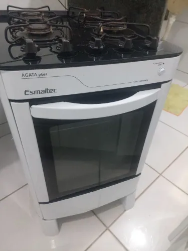 Pra vender hj!! Fogao 4 bocas com mesa de vidro, acedendor eletrico, esmaltec..