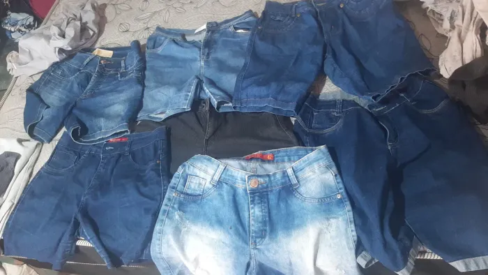 Shorts Jens feminino - LEIA DESCRIÇÃO