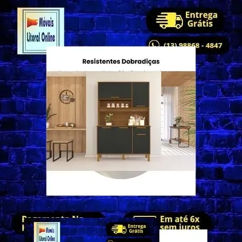KIT SINTRA 5 PORTAS EM PROMOÇÃO  ! SEM MONTAGEM 630,00. A VISTA TEM DESCONTO!