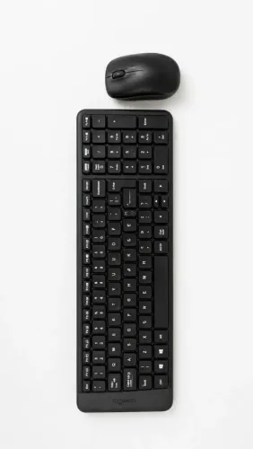 Teclado e mouse logitech sem fio