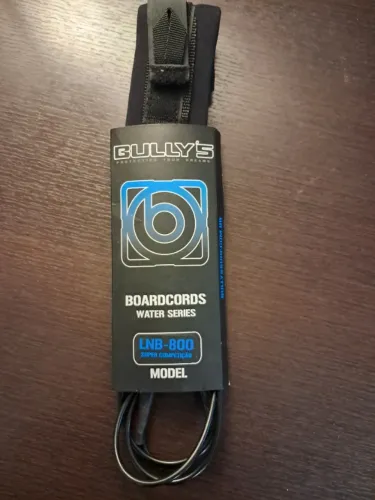 Leash BULLY'S 6' X 5 Mm - Premium Superlight Super Comp - Preto