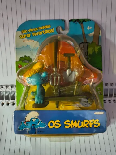 Boneco Smurf Trabalho