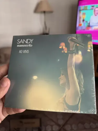 Cd Sandy - Manuscrito Ao Vivo (lacrado)