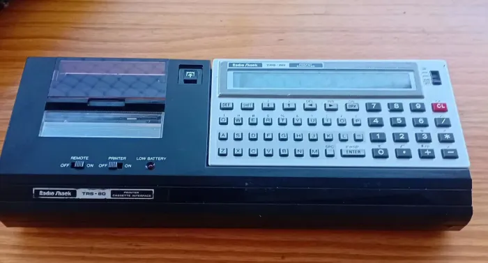 Trs 80 radio shark com impressora ler anúncio