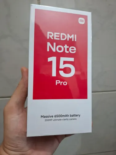 NOTE 15 PRO 256 GB(NOVO LACRADO)
