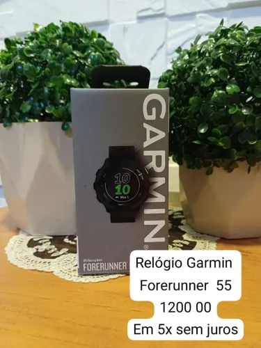 relógio Garmin for runner 55 novo