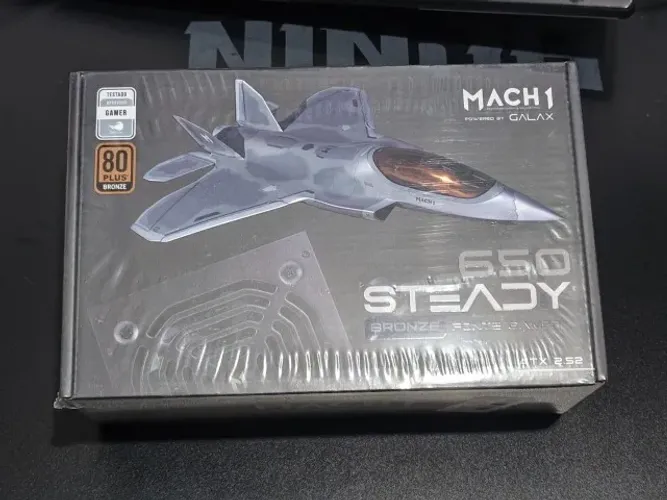 Fonte Galax Mach 1 650w Lacrada